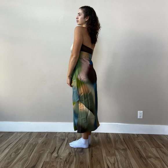 Reformation Joana Dress | Blur 🎉 SALE 🎀 NEW - Picture 3 of 10